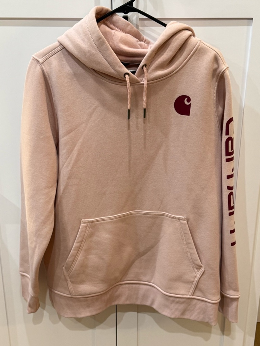 Carhartt Pale Pink Relaxed Fit Hoodie